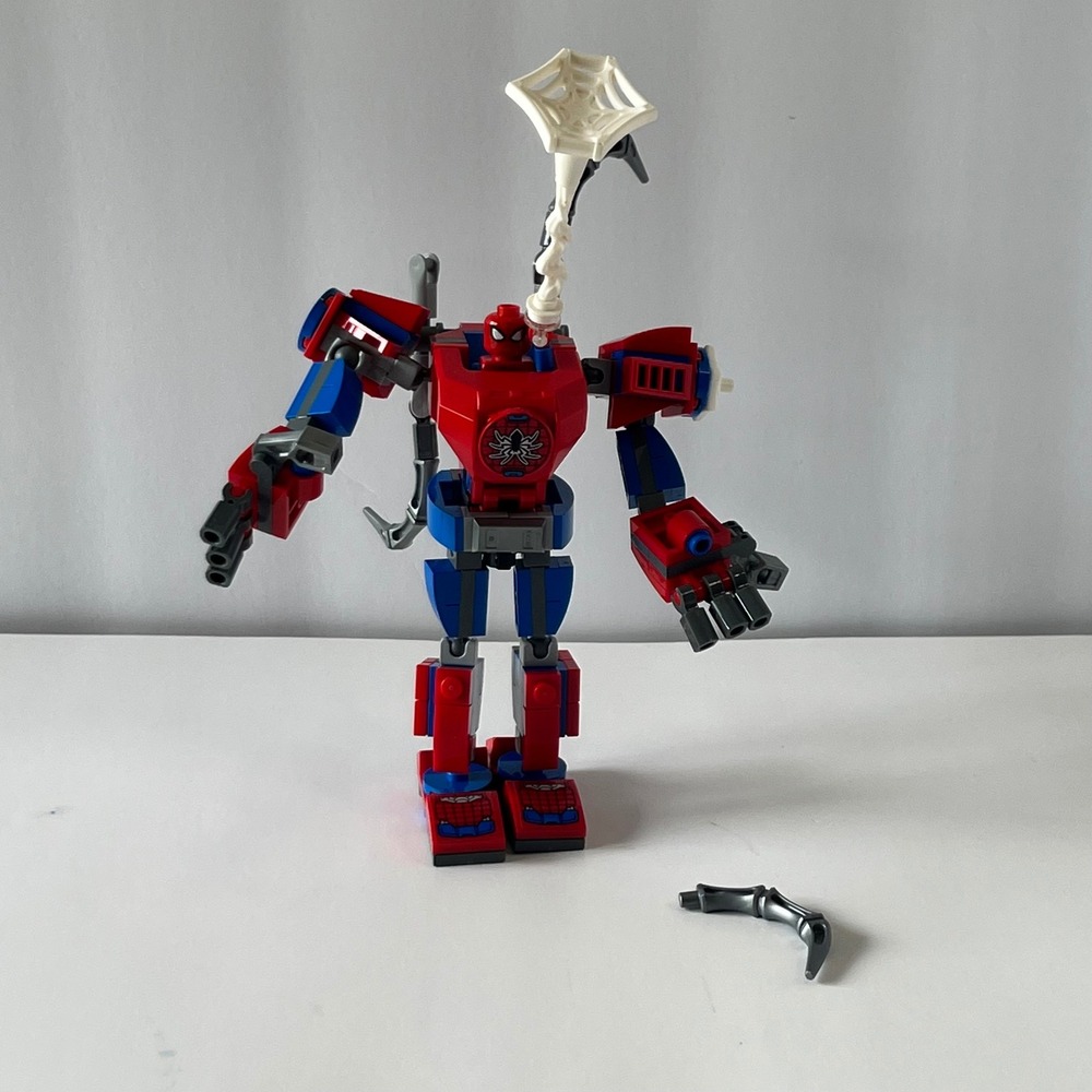 LEGO Marvel Spider-Man Mech Armor 76146 Super Hero Building Toy with‎ Minifigure